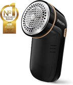 Philips Fabric Shaver – Fast Pill Removal, 8800 RPM, Large Blade Surface, 3 Mesh Hole Sizes, Safe on All Fabrics, Easy Clean Container, 2 AA Batteries, Compact Design (GC026/80)