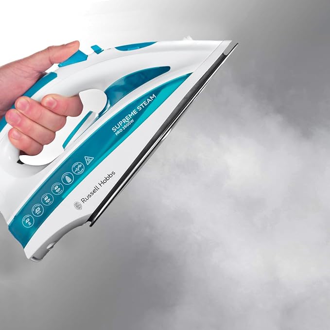 Russell Hobbs Steam Iron [2600W,210g extra steam boost, 70 g/min steam]