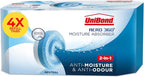 UniBond AERO 360° Moisture Absorber Neutral Refill Tab, ultra-absorbent and odour-neutralising, for AERO 360° Dehumidifier, Condensation Absorbers, 450 g ( Pack of 4)