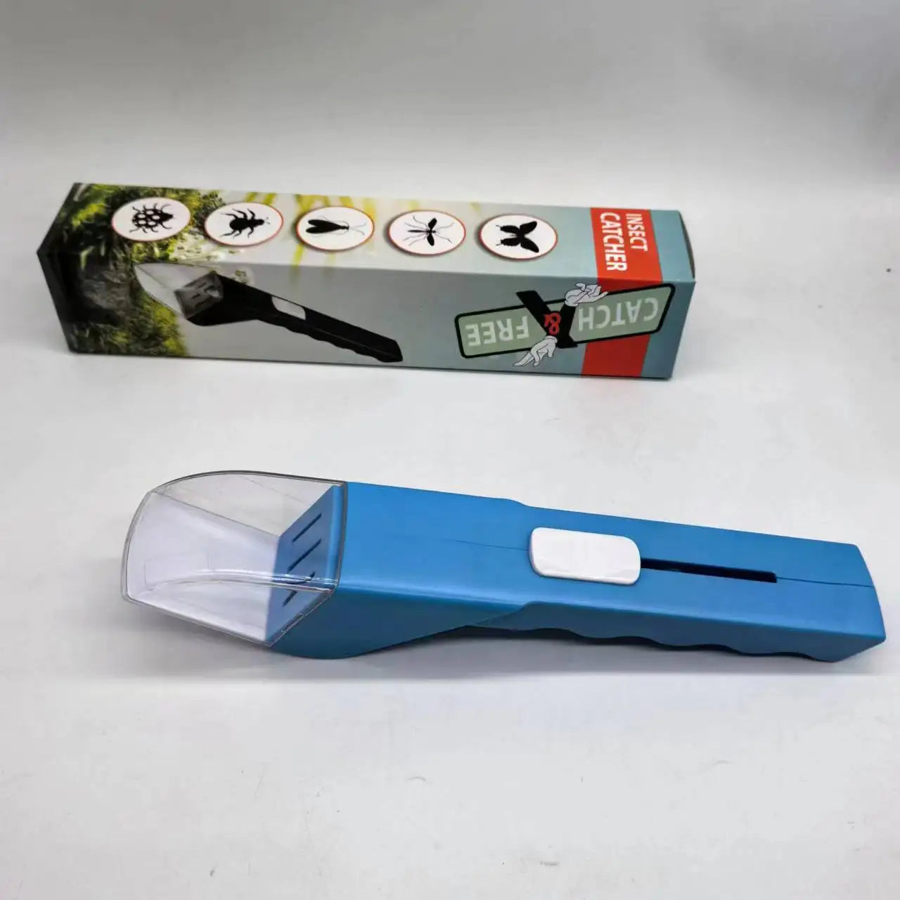 Handheld Insect Catcher Tool Portable Fly Catcher Bug Grabber Spider Catcher Insect Trap for Home Kitchen Kids Learning Tool