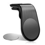 Magnetic Car Phone Holder Air Vent Clip Mount 360 Rotation Mobile Bracket GPS Cell Phone Stand in Car For IPhone Samsung Huawei