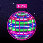 Flying ball, automatic spinning ball, LED dazzling lights, floating magic, fan, UFO flying machine, toy gift, game, sports ball