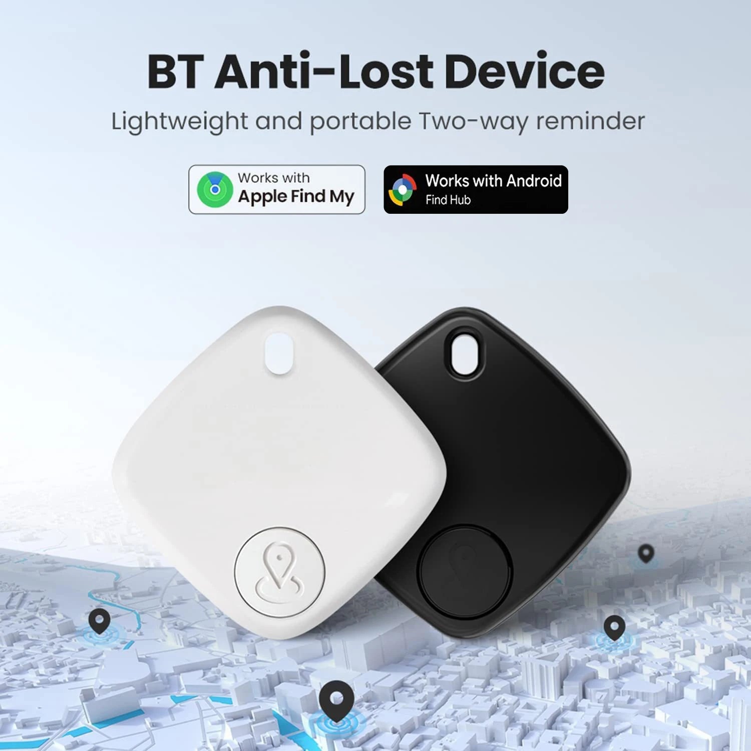 Smart Bluetooth Tracker – Key, Wallet & Luggage Finder