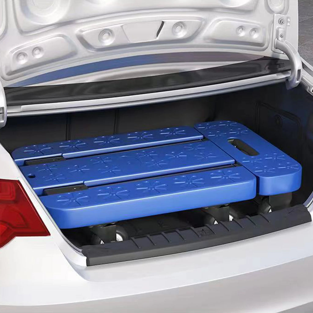 Folding Hand Truck Retractable Hand Carts Trolleys 300 LB Flatbed Transport Cart with 6 Wheels for Luggage and Cargo Handling