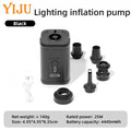 YIJU Wireless Inflation Pump Portable Outdoor Mini Air Compressor Air Cushion Bed Swim ring Multi function Air Pump